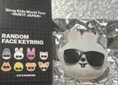 新品未開封straykidsリービットフェイスキーリングシルバーverリノリビ