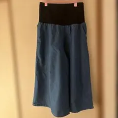 マタニティ ワイドパンツ デニム Mのサムネイル