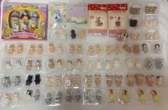 シルバニア まとめ売り セット カラフルウサギコスチューム みるくウサギ水色など