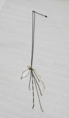 アクセサリー　結婚式　パーティー　アンティーク風　ネックレス　ペンダント　パール