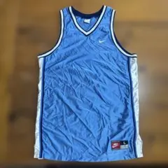 NIKE バスケットボール タンクトップ ブルー Lサイズ