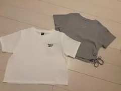 しまむら　Reebok Tシャツ　2枚セットのサムネイル