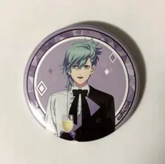 うたプリ カルナイ タブナイ アニカフェ 缶バッジ（藍）