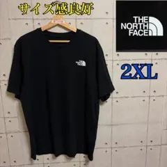 【サイズ感良好】THE NORTH FACE Tシャツ ブラック 2XLのサムネイル