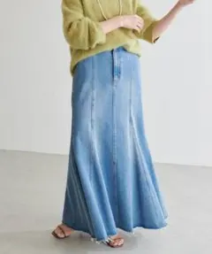 デニムマーメイドスカート