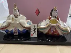 陶器製 雛人形 ひな祭り 伝統的デザイン