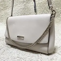 美品✨ケイトスペード　2way ショルダーバッグ　サフィアーノ　レザー　チェーン
