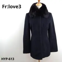 美品 [fmt] ダッフルコート フォックス ファー付 アウター ウール 