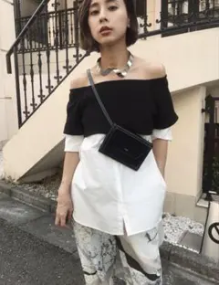限定お値下げAMERI アメリヴィンテージ FAKE LAYERED SHIRTのサムネイル