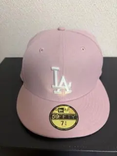 New Era 59FIFTY LAキャップ ピンク 7 3/4