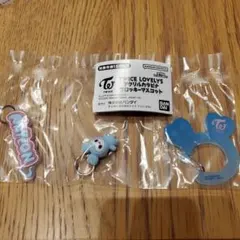 TWICE　LOVELYS アクリルカラビナフロッキーマスコット