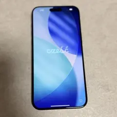 【値下げ＆美品】iPhone 15 Pro Max ブルーチタニウム 512GB