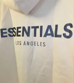 ESSENTIALS ホワイト パーカー LOS ANGELES美品！
