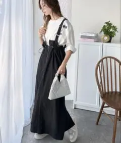 新品classicalelfクラシカルエルフ サスペンダーミリタリースカート M