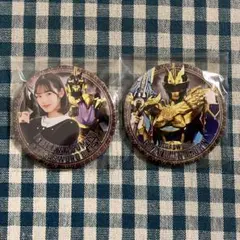 ゴジュウジャー 缶バッジ 一河角乃/テガソードゴジュウユニコーン セット