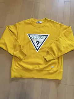 GUESS イエロー スウェット XS