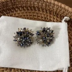 ビーズスパークルピアス