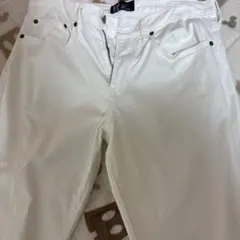 GAP ホワイト スリムデニムパンツ 32×32