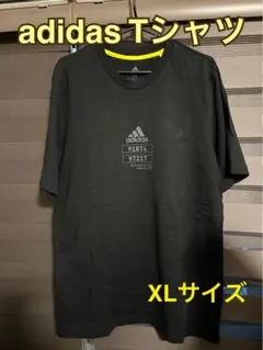 adidas Tシャツ XLサイズ 黒