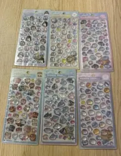正規品　水族館限定　ボンボンドロップシール　６種類