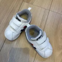 アシックス ベルクロスニーカー ホワイト　14.0cm