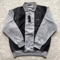 【未使用タグ付】KENGROVE HOMME 襟付スウェット 裏起毛 L