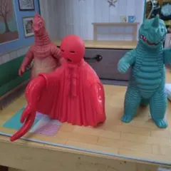 ウルトラマンシリーズ 怪獣ソフビ 3体セット　ノーバ　アボラス　バニラ