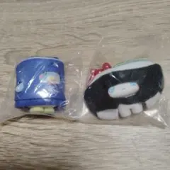 ぷちとも　みんなでおすし　シナモロール、タキシードサム（うるうる）