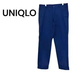 ユニクロ スリムフィットアンクルテーパードパンツ メンズ 黒 きれいめシンプル