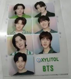 BTS ロッテキシリトールガム非売品 クリアファイル★普段使い用