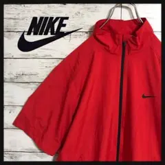 【人気定番】ナイキゴルフ　ロゴ入りジャケット　ドローコード　裏メッシュ　T25