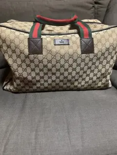 GUCCI GGパターン ボストンバッグ