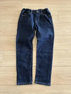 UNIQLO ダークブルー ストレートパンツ 130