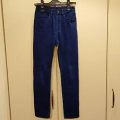 ユニクロ　ヒートテックウルトラストレッチデニムスキニーフィットパンツ　150