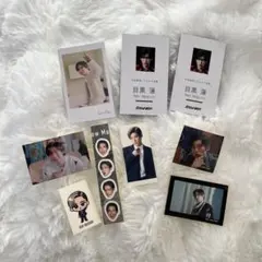 目黒蓮　フォトカード・ステッカーセット