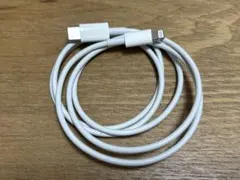 Lightningケーブル USB-CとLightning 約1m