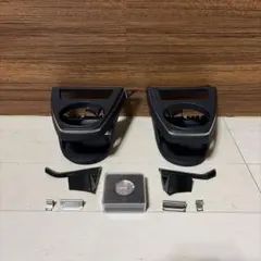デリカミニ ダイナミックシールド つや消しブラック 左右セット 三菱