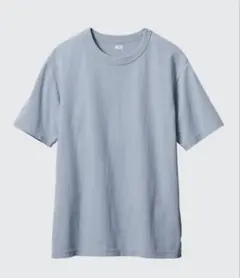 【美品】UNIQLO U ペールブルー Tシャツ メンズ　Mサイズ