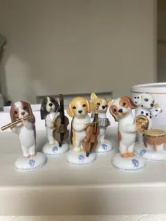 Puppy's Philharmonic Orchestra 犬の置物