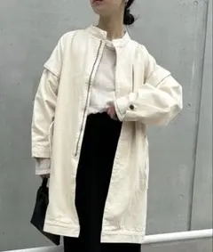 セレクトモカ　2way モッズコート風デニムジャケット