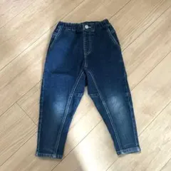 branshes ガーデナーテーパードデニムパンツ ブランシェス　110cm