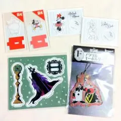 ディズニー まとめ売り　6点セット（Happyくじ、アクスタ、アクキー）