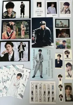 SnowMan 深澤辰哉　グッズセット　Raysカード　シール　特典物まとめ売り