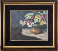 ◇【真作保証】美品 昭和31年作！山田正孝 東光会『長崎 活水稜庭より