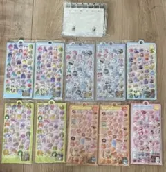 キャラクターシール10枚セット＆シール帳
