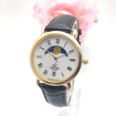 送料無料 美品 CITIZEN ライトハウス ムーンフェイズ 腕時計 6185