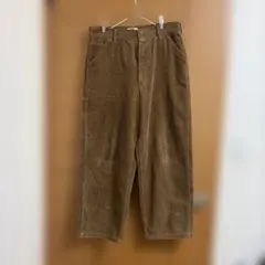 UNIQLO U コーデュロイワイド ワークパンツ サイズ：79