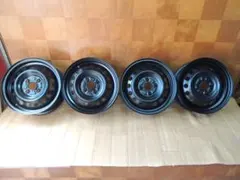 現行アルト！新車外し スチールホイール ホイールカバー付き - メルカリ