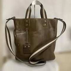 BALLY バリー　 レザー 2way ショルダーバッグ