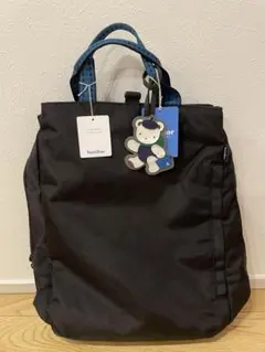 【新品】タグ付き　familiarルートート　コラボ　リュックサック　青チェック